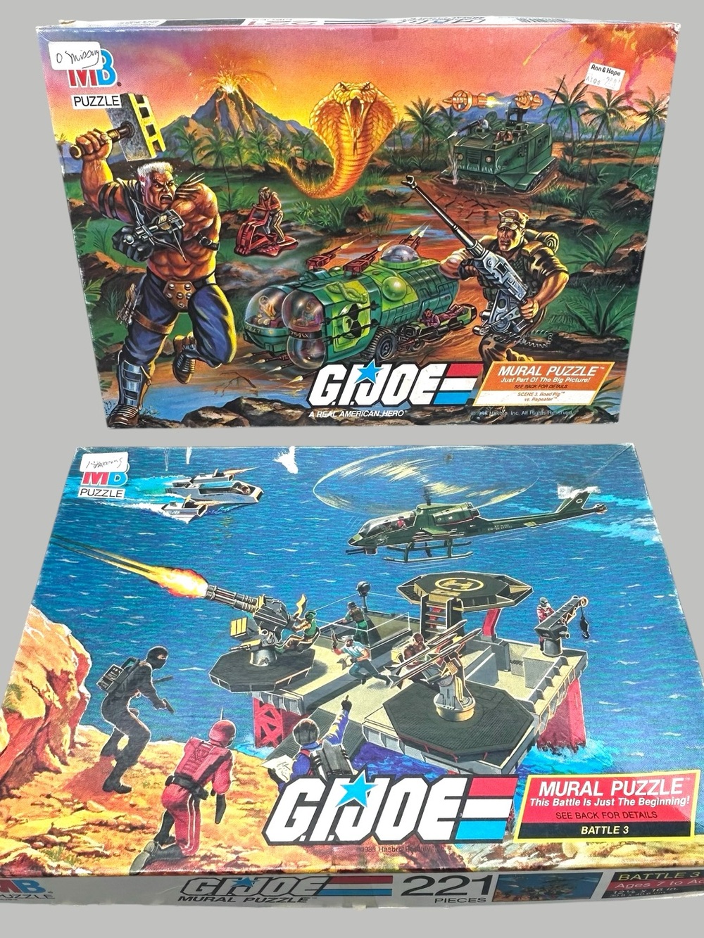 2 - G.I. Joe Mural Puzzles - 1 Piece Missing